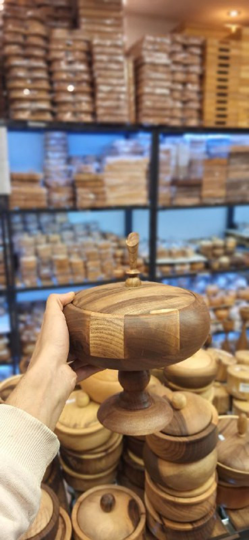 شکلات خوری پایه دار